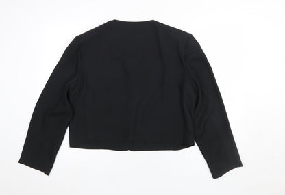 Womens UK Size 16 Barry Sherrard Regular Black Suit Jacket