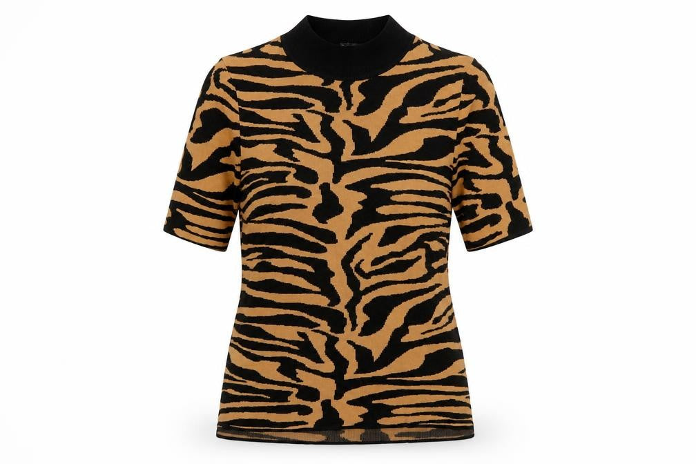 Womens UK Size 16 NEXT Brown Jersey T-Shirt
