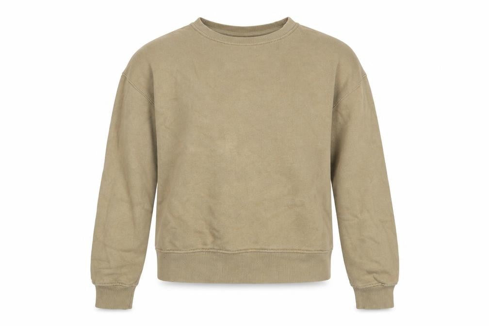 Womens UK Size S Pull & Bear Beige Pullover Sweatshirt