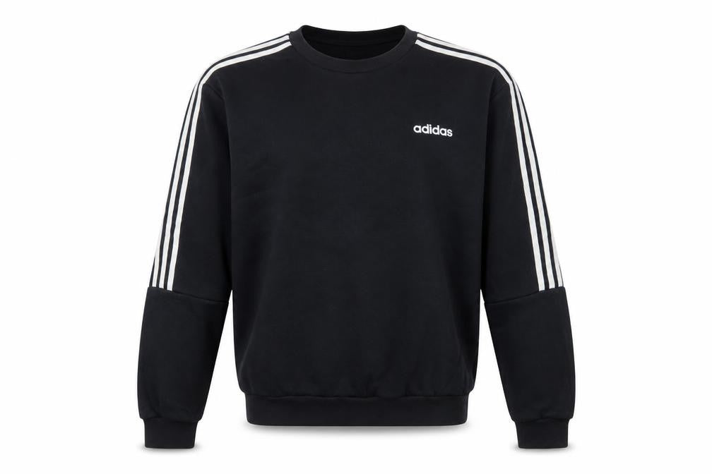 Mens UK Size M adidas Black Pullover Sweatshirt