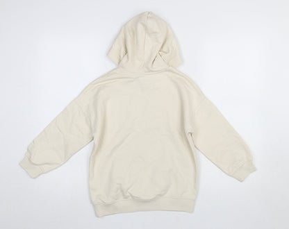 Girls UK Size 8-9 Years Marks and Spencer Ivory Pullover Hoodie