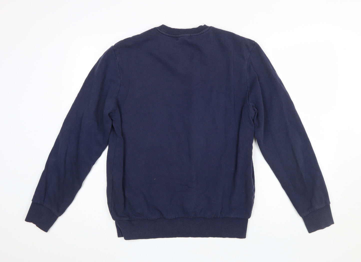 Mens UK Size S True Religion Blue Pullover Sweatshirt