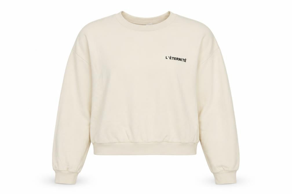 Womens UK Size L H&M Beige Pullover Sweatshirt