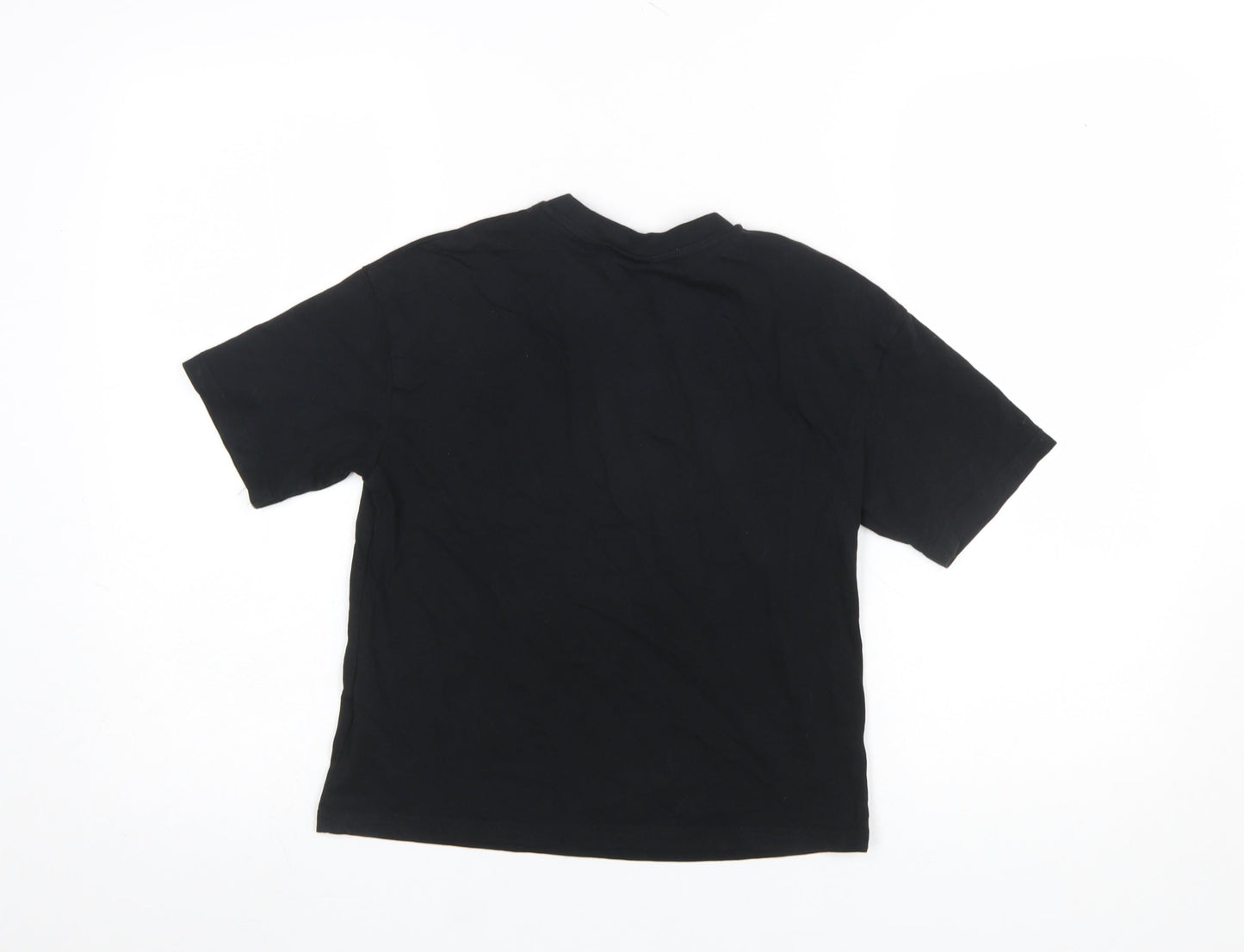Girls UK Size 12-13 Years Juicy Couture Black Basic Pullover T-Shirt