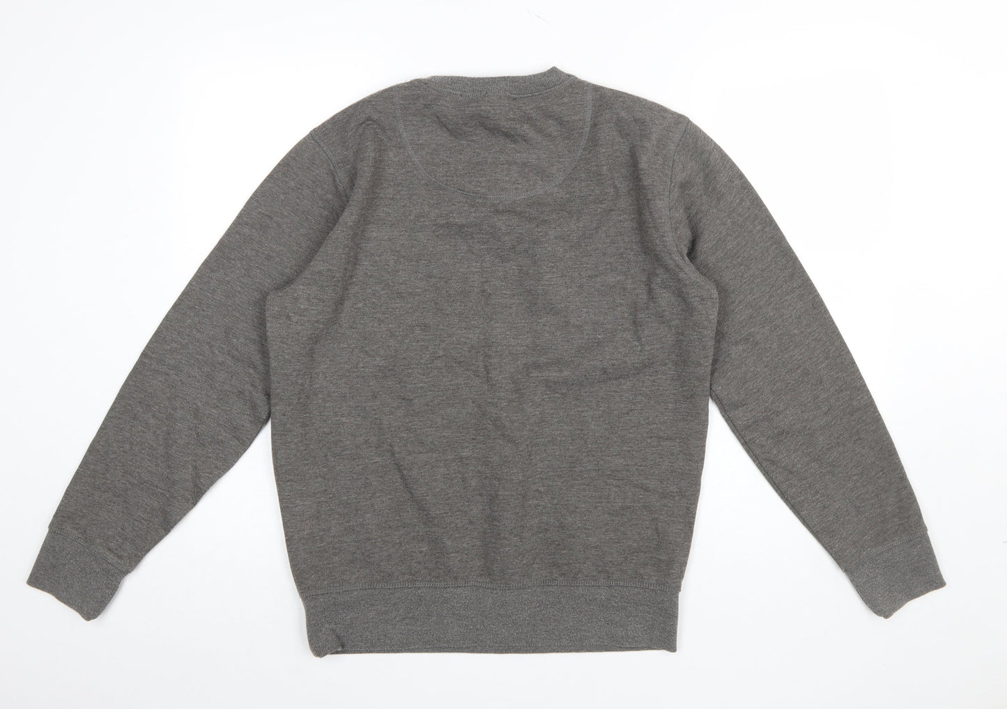 Mens UK Size M JACK & JONES Grey Pullover Sweatshirt