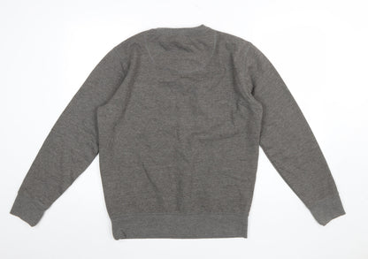 Mens UK Size M JACK & JONES Grey Pullover Sweatshirt