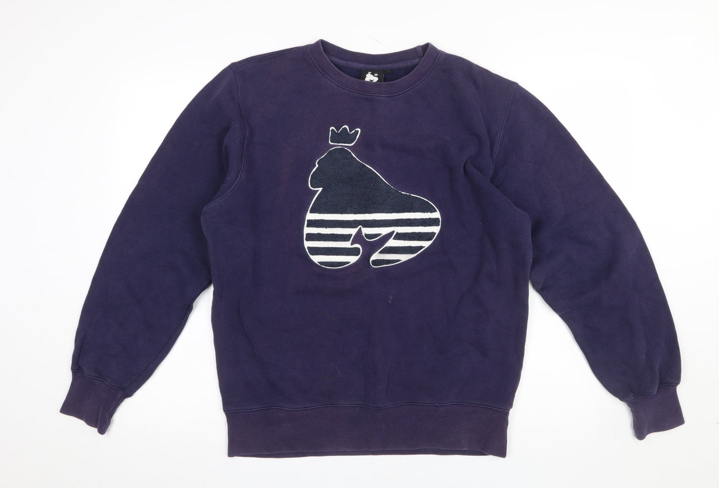 Mens UK Size M Money Purple Pullover Sweatshirt