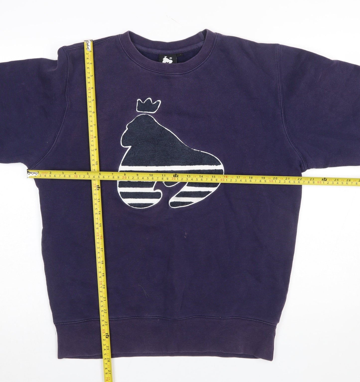 Mens UK Size M Money Purple Pullover Sweatshirt