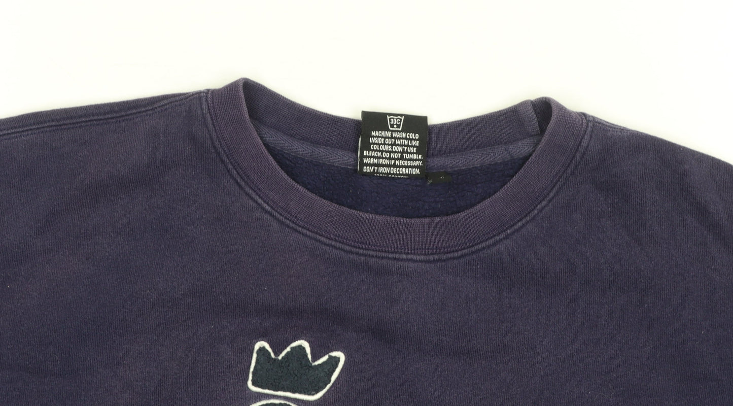Mens UK Size M Money Purple Pullover Sweatshirt