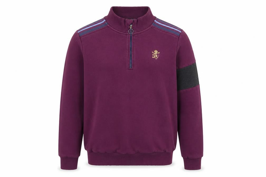 Mens UK Size S Avec Purple Pullover Sweatshirt