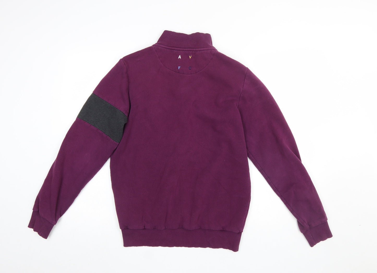 Mens UK Size S Avec Purple Pullover Sweatshirt