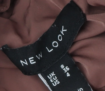 Girls UK Size 8 Years New Look Brown Puffer Jacket