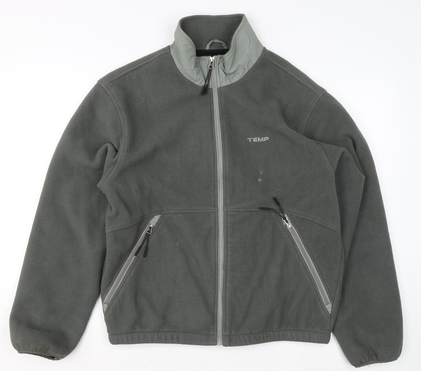 Mens UK Size M TEMP Grey Basic Jacket