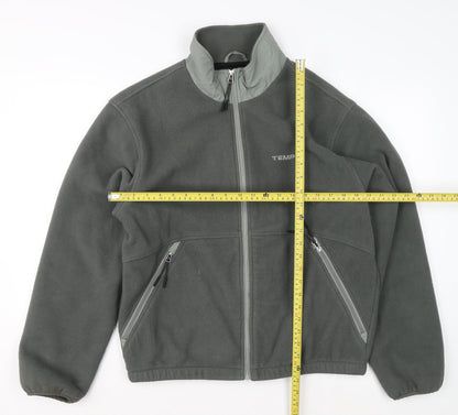 Mens UK Size M TEMP Grey Basic Jacket