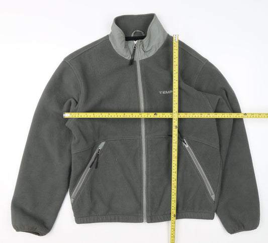 Mens UK Size M TEMP Grey Basic Jacket