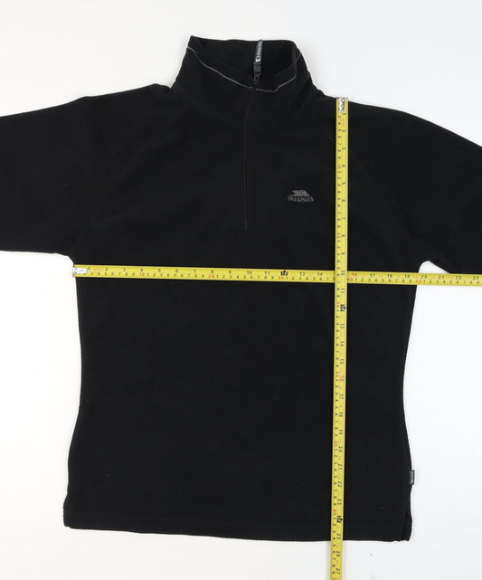 Mens UK Size L Trespass Black Pullover Sweatshirt