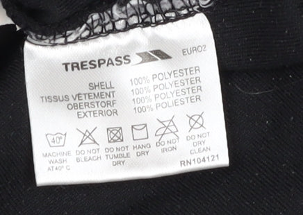 Mens UK Size L Trespass Black Pullover Sweatshirt
