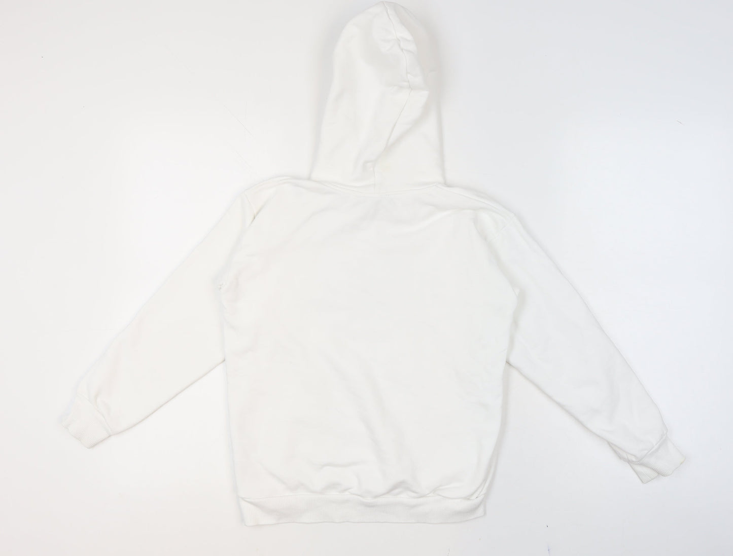 Girls UK Size 10 Years Diesel White Pullover Hoodie