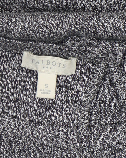 Womens UK Size S Talbots Grey Jersey T-Shirt