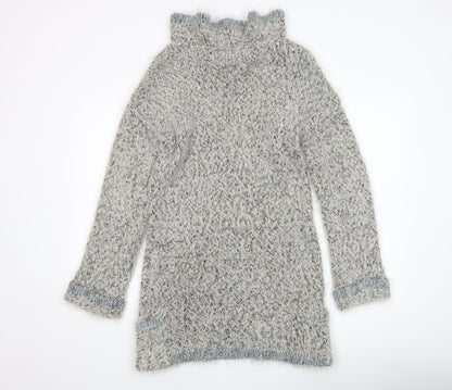 Womens UK Size M Marks and Spencer Grey Pullover Jumper