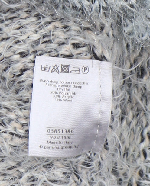 Womens UK Size M Marks and Spencer Grey Pullover Jumper
