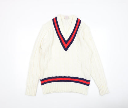 Womens UK Size 6 Bryan Ivory Pullover Jumper