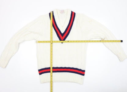 Womens UK Size 6 Bryan Ivory Pullover Jumper