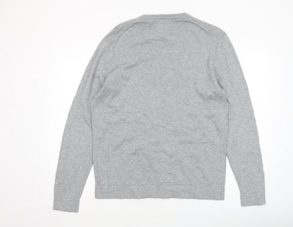 Mens UK Size L ONLY & SONS Grey Pullover Jumper