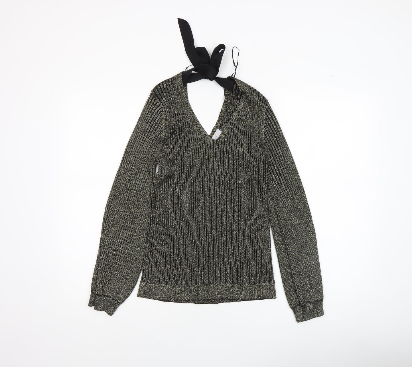 Womens UK Size 14 Marks and Spencer Black Pullover Jumper