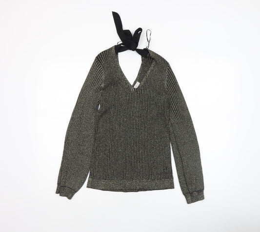 Womens UK Size 14 Marks and Spencer Black Pullover Jumper
