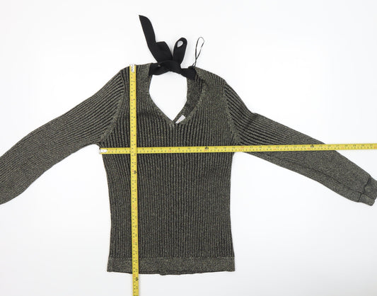 Womens UK Size 14 Marks and Spencer Black Pullover Jumper
