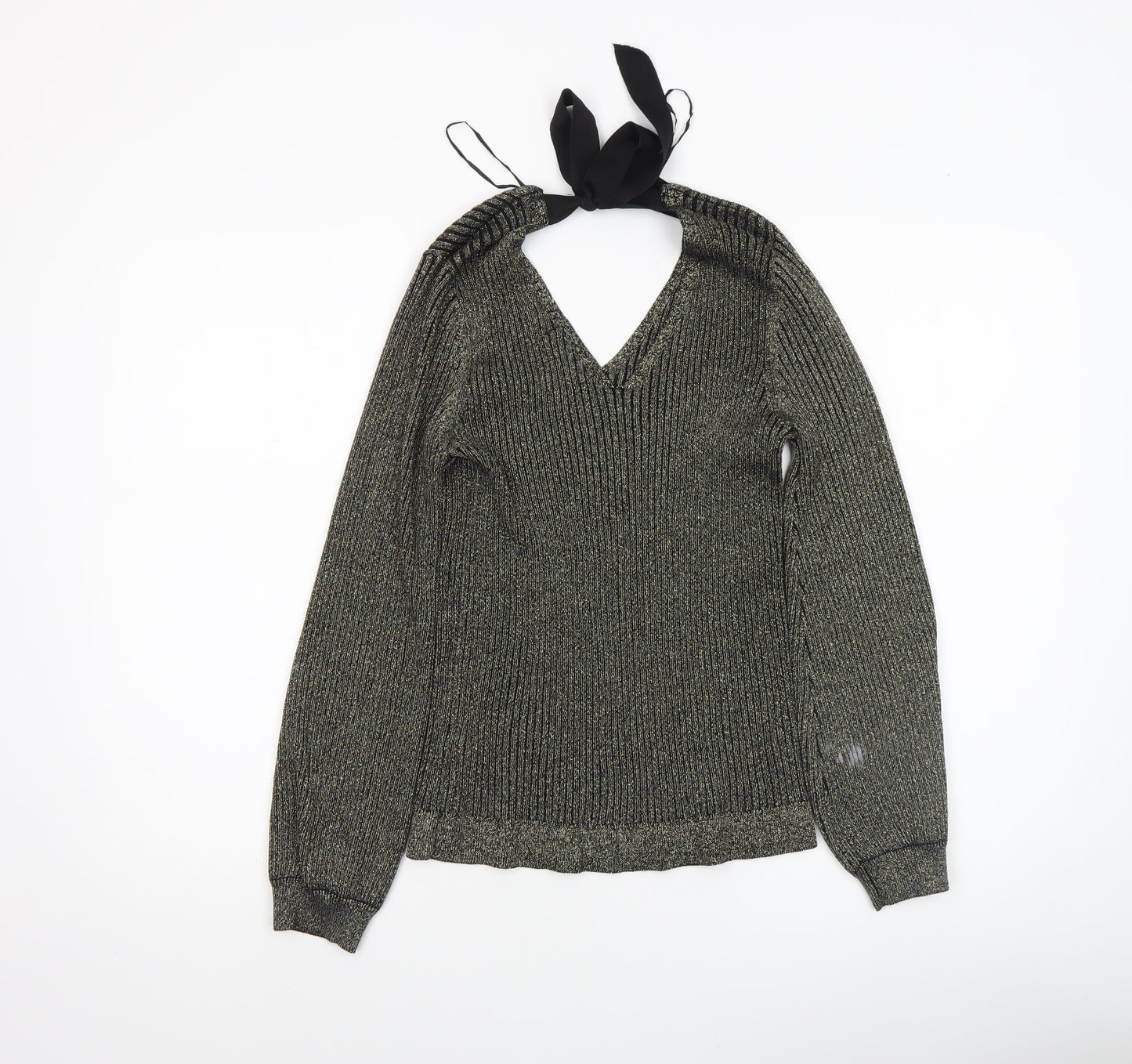 Womens UK Size 14 Marks and Spencer Black Pullover Jumper