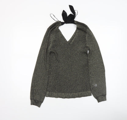 Womens UK Size 14 Marks and Spencer Black Pullover Jumper