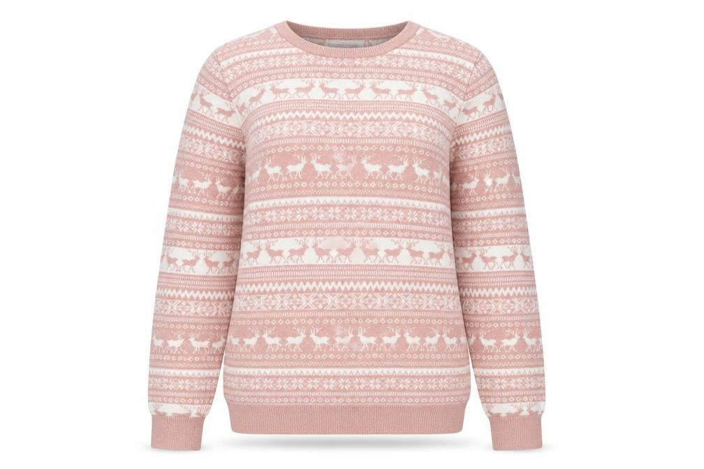 Womens UK Size 12 NEXT Pink Pullover Jumper