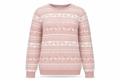 Womens UK Size 12 NEXT Pink Pullover Jumper