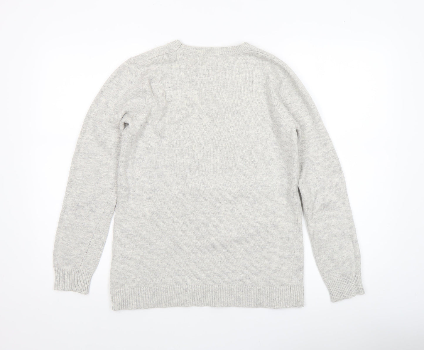 Womens UK Size M Oasis Grey Pullover Jumper