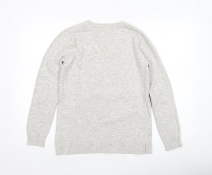 Womens UK Size M Oasis Grey Pullover Jumper