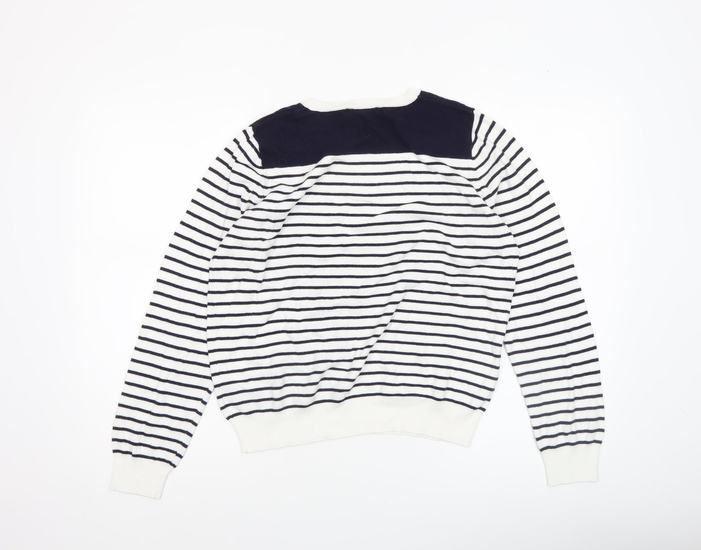 Womens UK Size L Oasis White Pullover Jumper