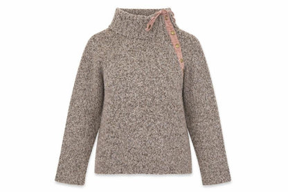 Womens UK Size L M&Co Brown Pullover Jumper