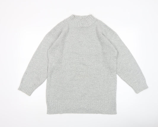 Womens UK Size S Mixed Spice Grey Pullover Jumper