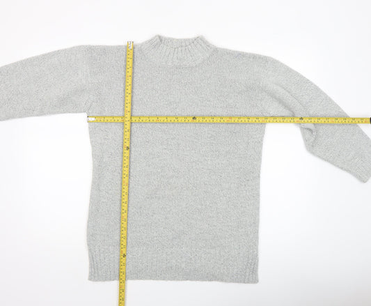 Womens UK Size S Mixed Spice Grey Pullover Jumper
