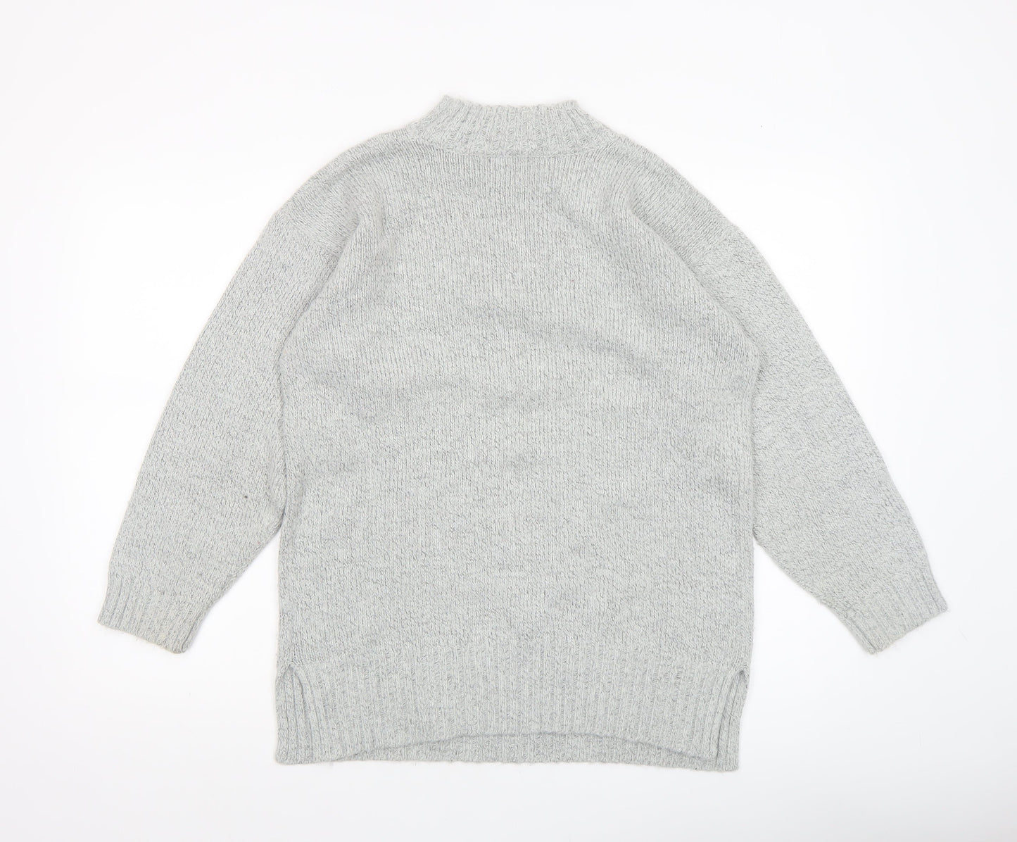 Womens UK Size S Mixed Spice Grey Pullover Jumper