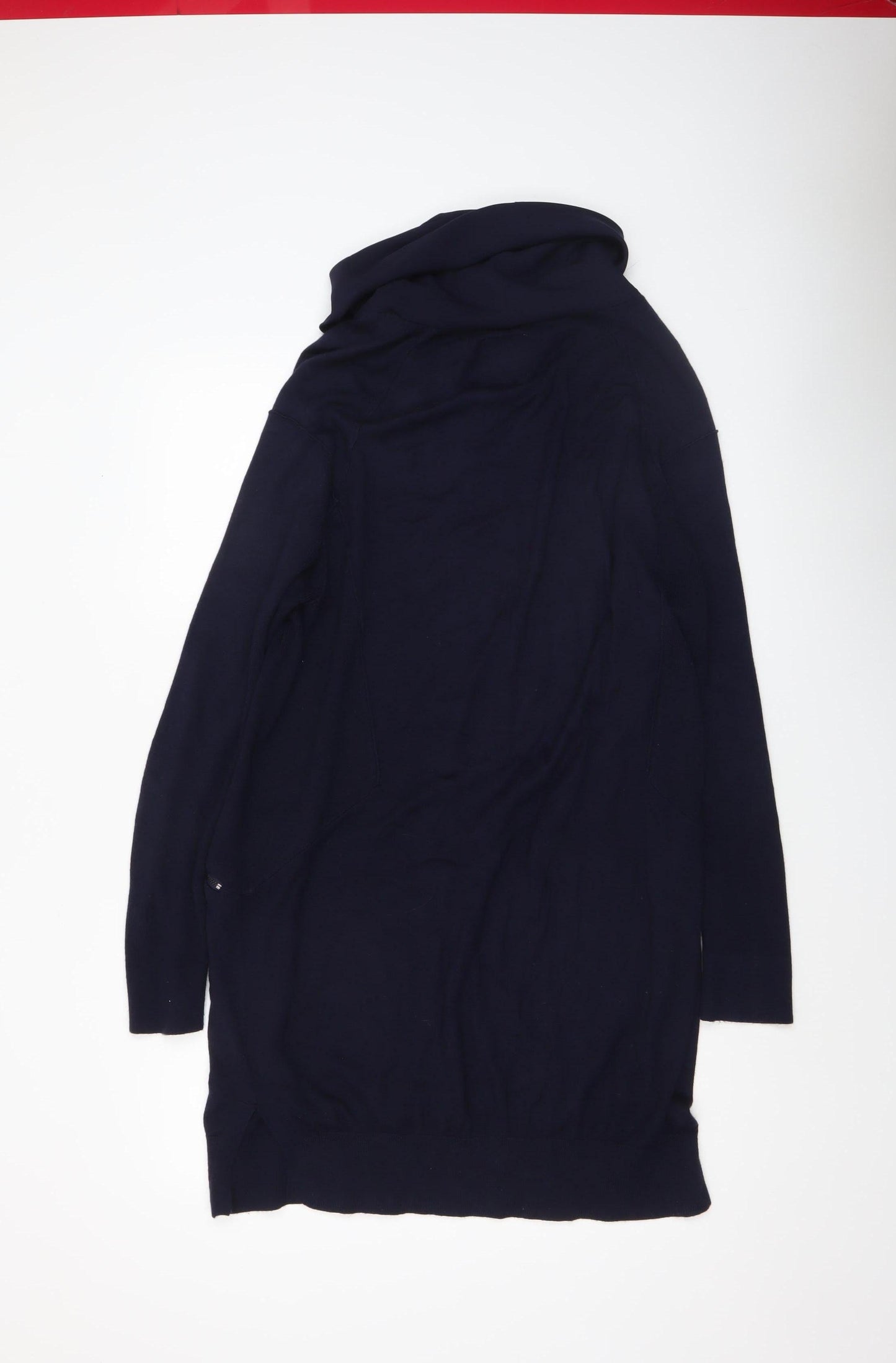 Womens UK Size 16 John Rocha Blue Tunic Jumper