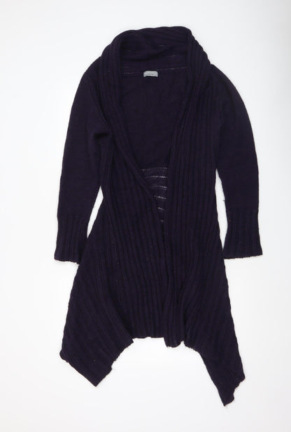 Womens UK Size M Marks and Spencer Purple Cardigan Jumper