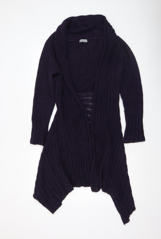 Womens UK Size M Marks and Spencer Purple Cardigan Jumper