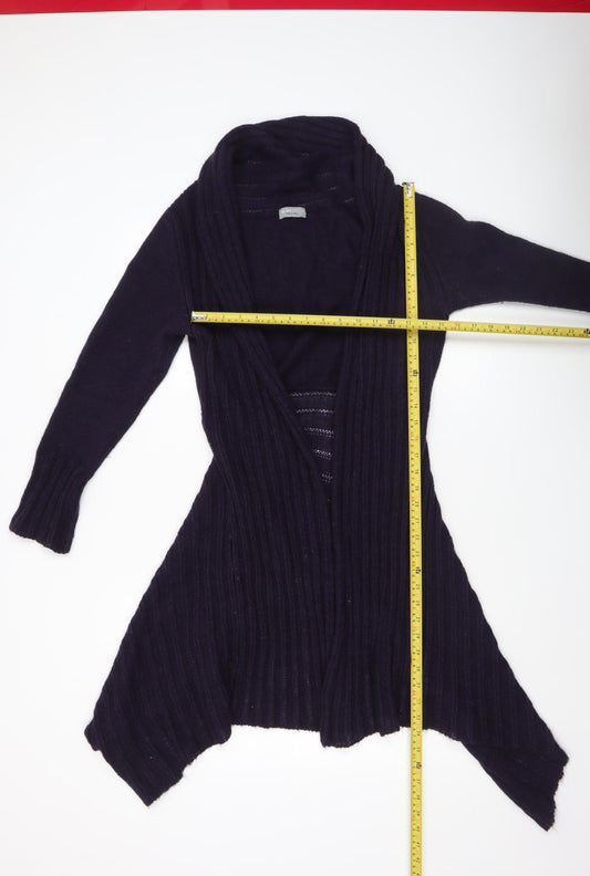 Womens UK Size M Marks and Spencer Purple Cardigan Jumper
