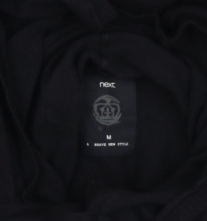 Mens UK Size M NEXT Black Pullover Jumper