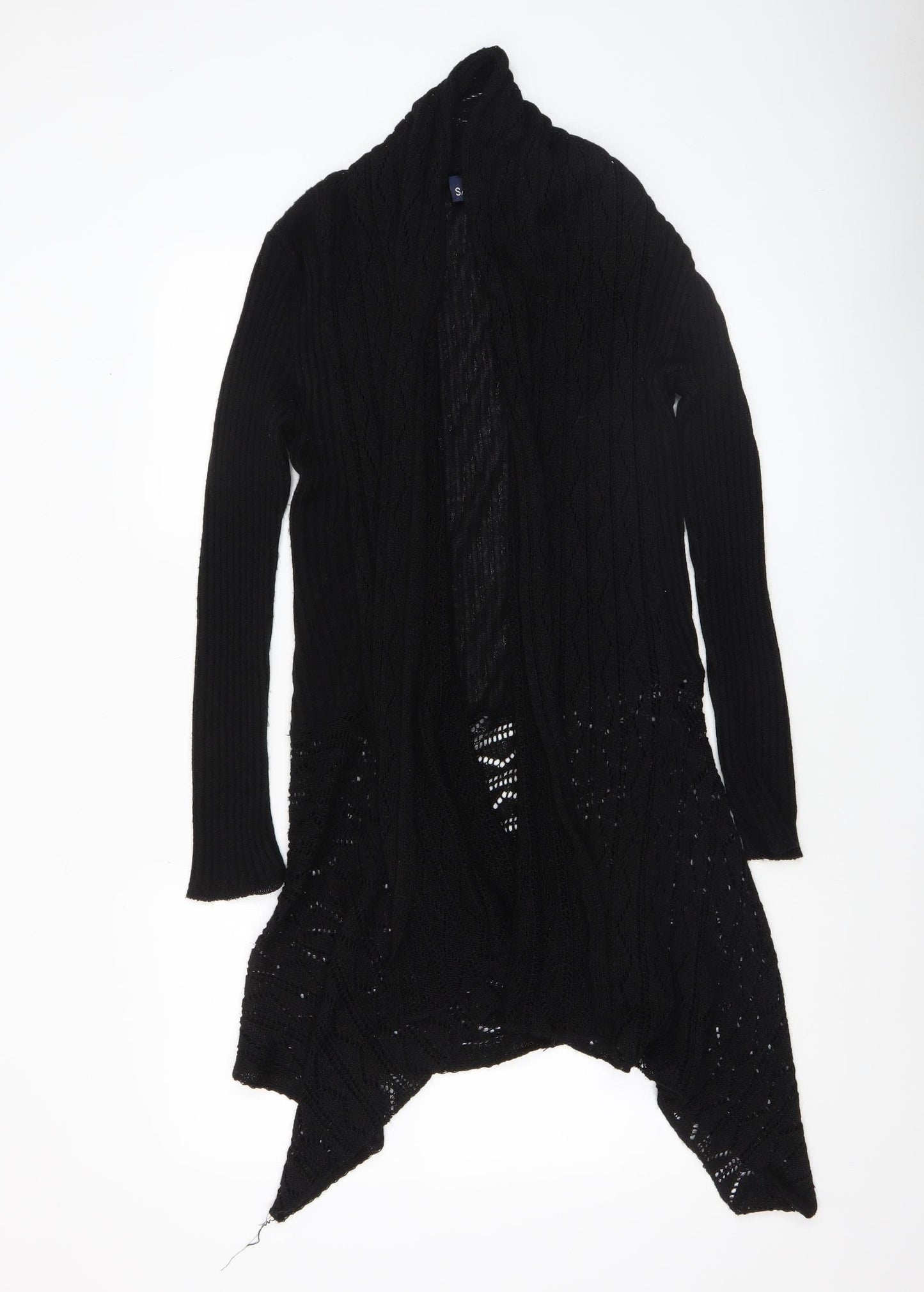 Womens UK Size S Saloos Black Cardigan Jumper