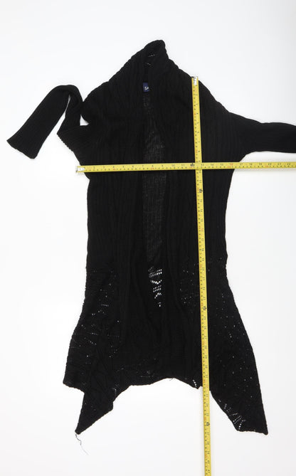 Womens UK Size S Saloos Black Cardigan Jumper