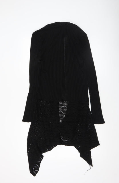 Womens UK Size S Saloos Black Cardigan Jumper
